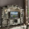 Entertainment ACME | Versailles Antique Platinum Tv Stand