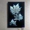 Accessories ACME | Hadrias Smoky Glass & Faux Crystal Wall Art (Led)