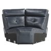 Living Room Homelegance (Homerica East) | Homelegance Furniture Avenue Corner Seat In Navy 9469Nvb-Cr