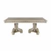 Dining Room Homelegance (Homerica East) | Homelegance Catalonia Dining Table In Platinum Gold 1824Pg-112*