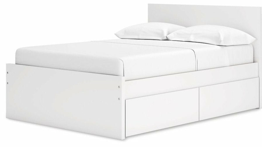 Bedroom Ashley Furniture | Onita Panel Bed With 2 Side Storage