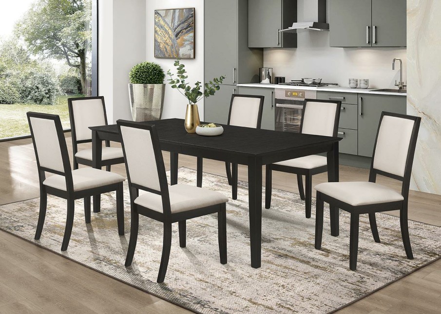 Dining Room Coaster Z2 Premium | 101561 S5 5 Pc Set (Tbl+4Side)