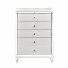 Bedroom Homelegance (Homerica East) | Homelegance Alonza 5 Drawer Chest In White 1845-9