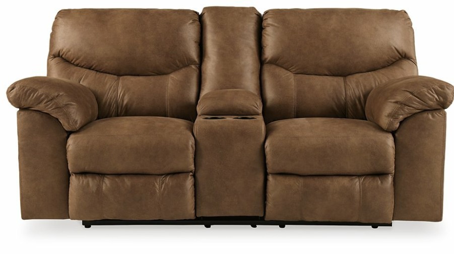 Living Room Ashley Furniture | Boxberg Reclining Loveseat With Console