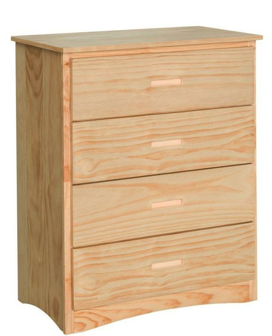 Bedroom Homelegance (Homerica East) | Homelegance Bartly 4 Drawer Chest In Natural B2043-9