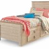 Bedroom Ashley Furniture | Willowton Bed With 2 Storage Drawers