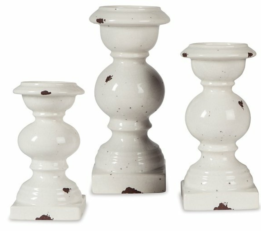 Accessories Ashley Furniture | Devorah Candle Holder (Set Of 3)