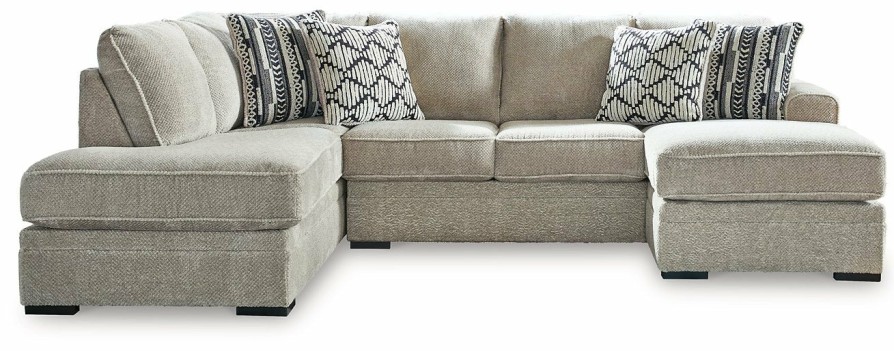 Living Room Ashley Furniture | Calnita 2-Piece Sectional With Chaise