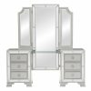 Bedroom Homelegance (Homerica East) | Homelegance Avondale Vanity Dresser With Mirror In Silver 1646-15