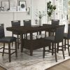 Dining Room Coaster Z2 Premium | Prentiss Counter Ht Table 7 Pc Set