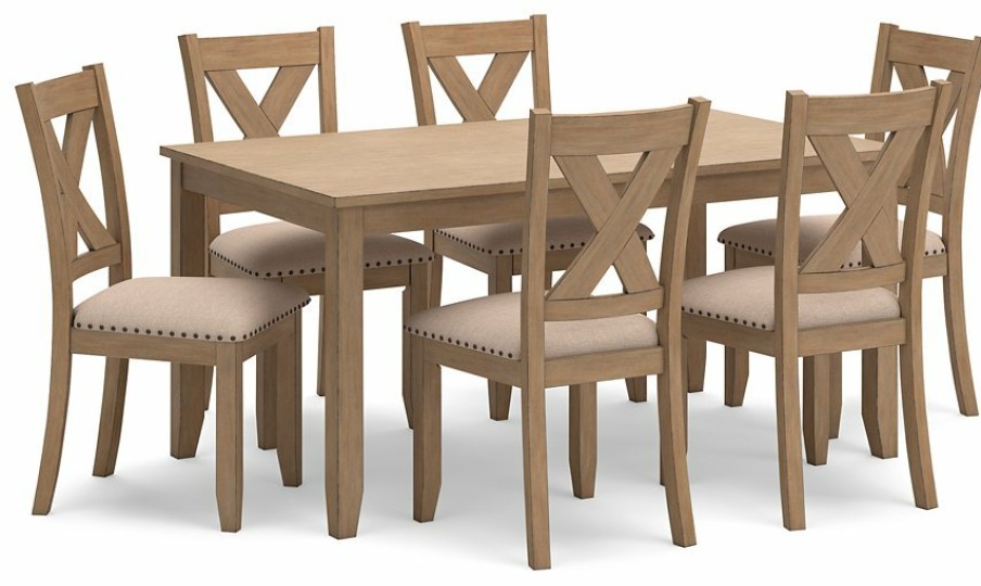 Dining Room Ashley Furniture | Sanbriar Dining Table And Chairs (Set Of 7)