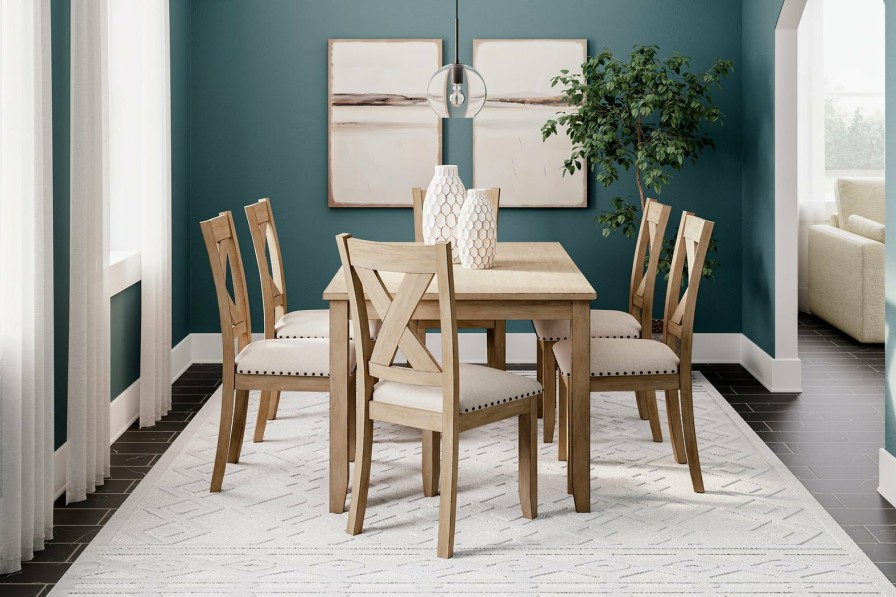 Dining Room Ashley Furniture | Sanbriar Dining Table And Chairs (Set Of 7)